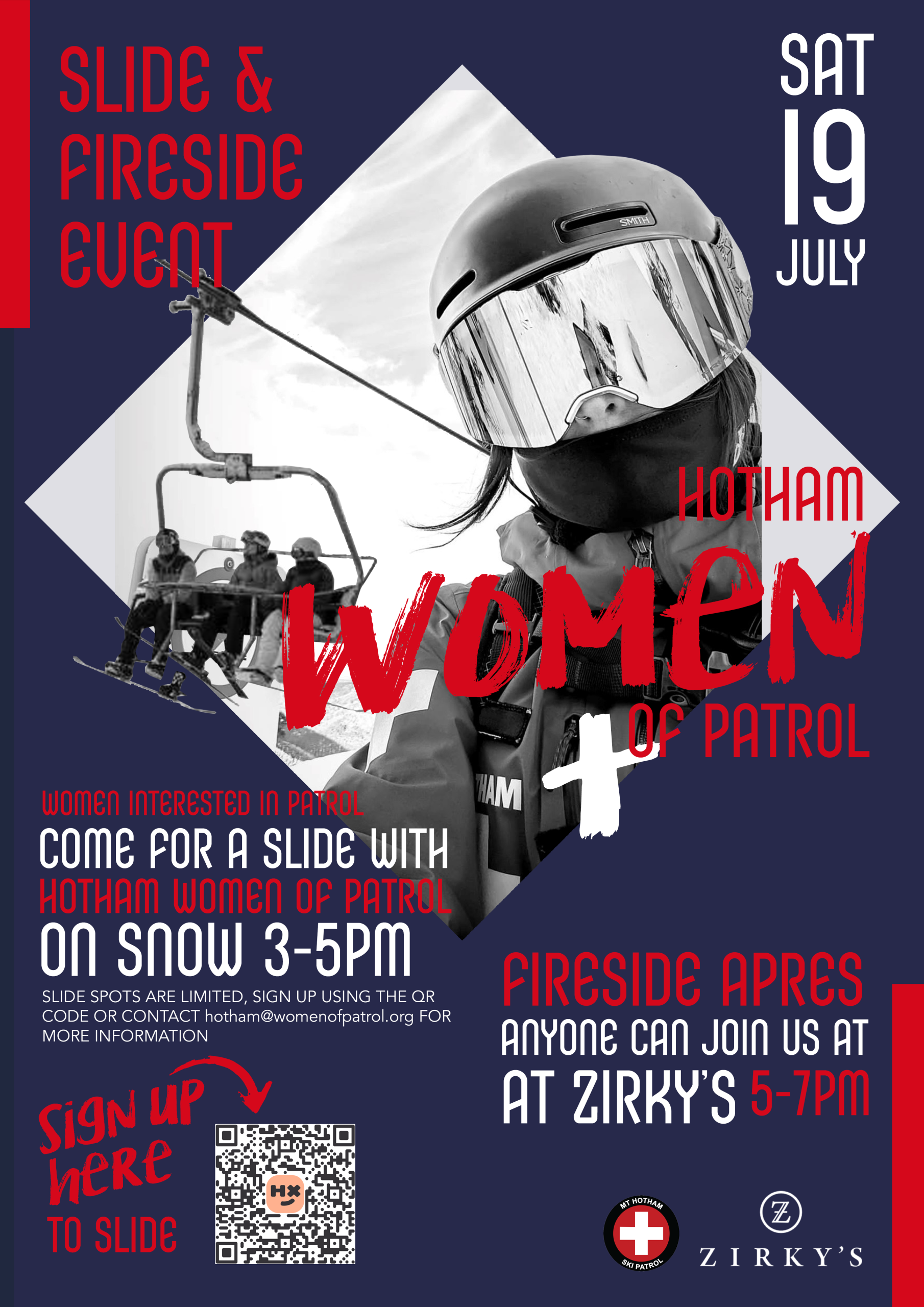2025_Women in Patrol_Slide and fireside_Poster A3 - FINAL V3